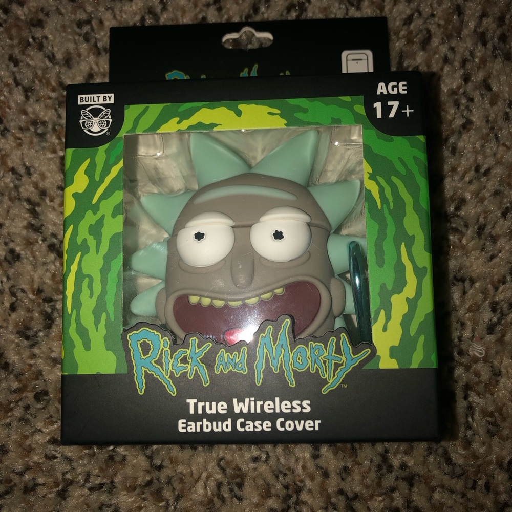 Rick and Morty Earbud Case Cover